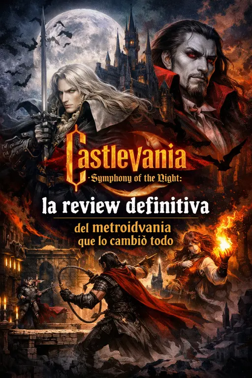 Castlevania Symphony of the Night: la review definitiva del metroidvania que lo cambió todo