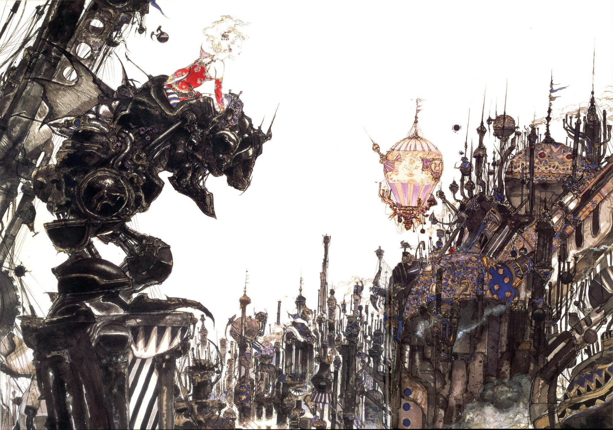 Portada de Final Fantasy VI para Super Nintendo