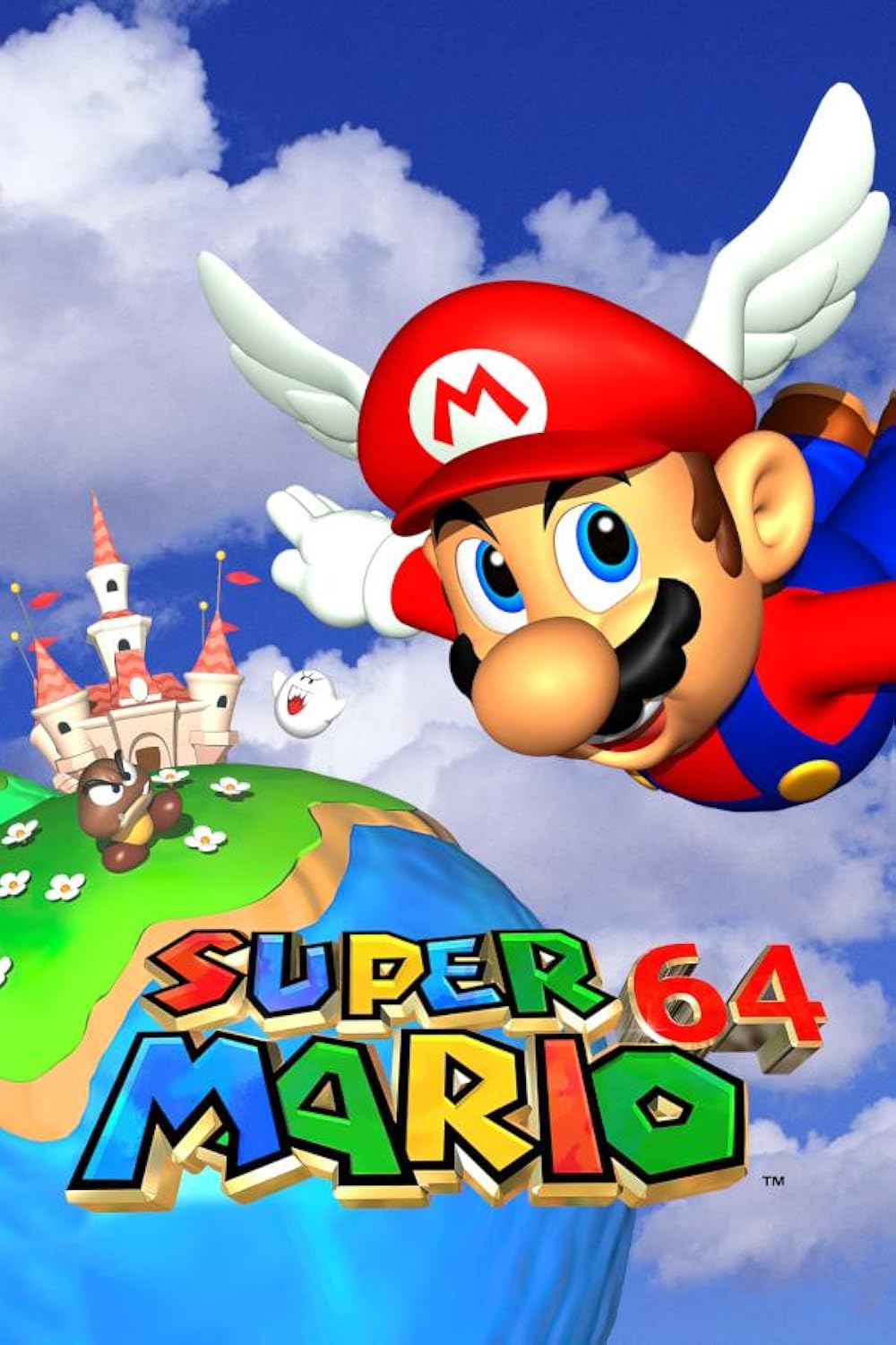 Portada de Super Mario 64 para Nintendo 64