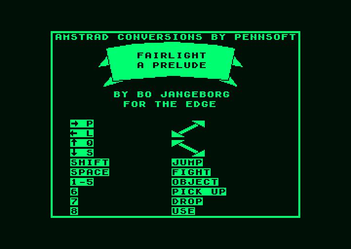 Captura de pantalla de Fairlight