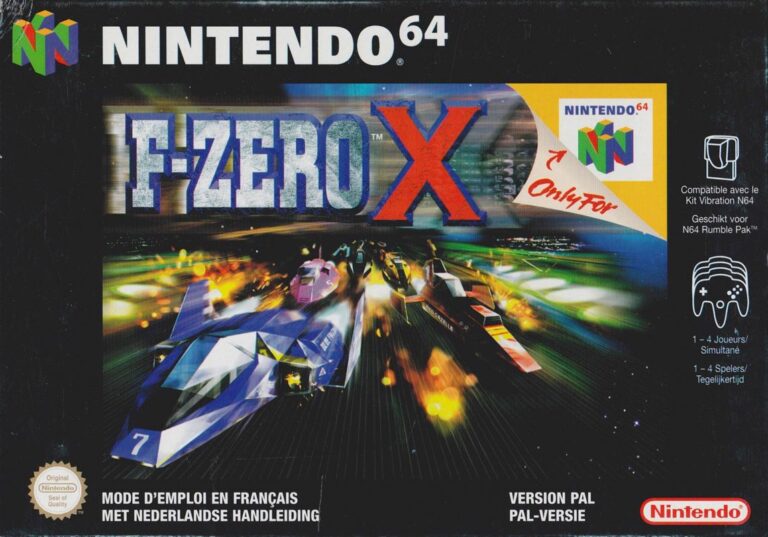 Portada de F-Zero X