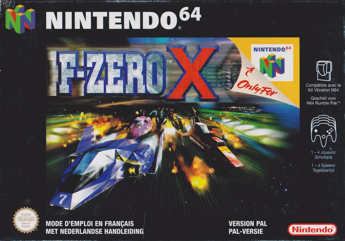 Portada de F-Zero X