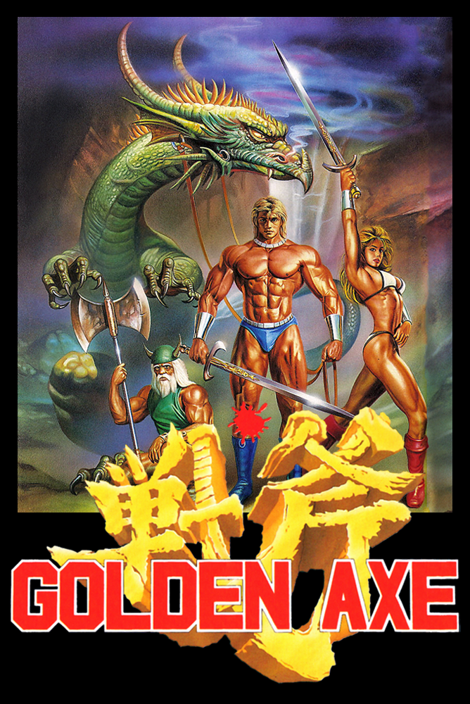 Portada de Golden Axe