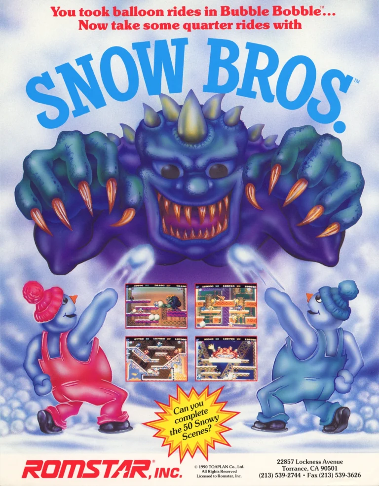 Portada de Snow Bros. para Arcade