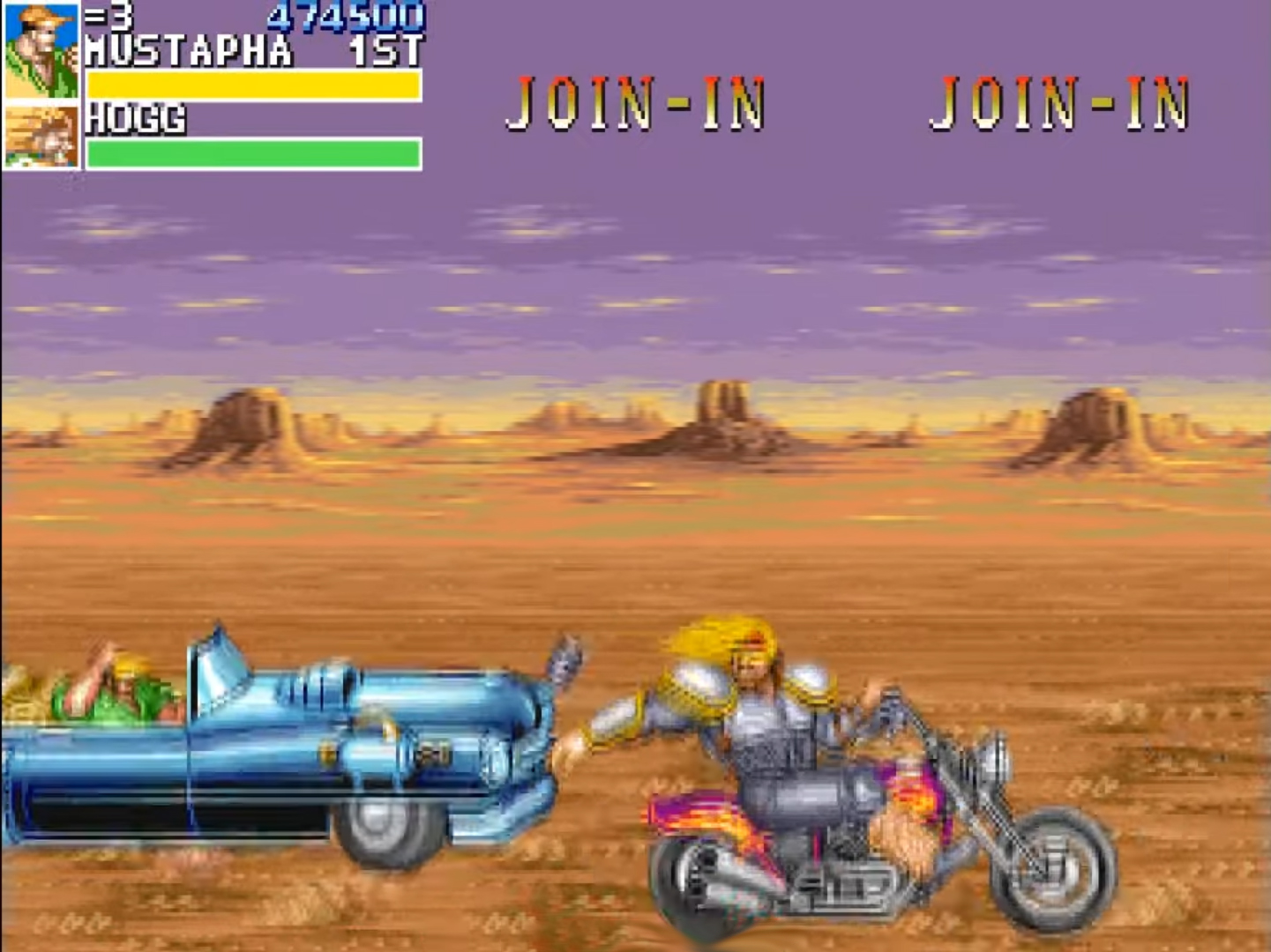 Captura de pantalla de Cadillacs and Dinosaurs