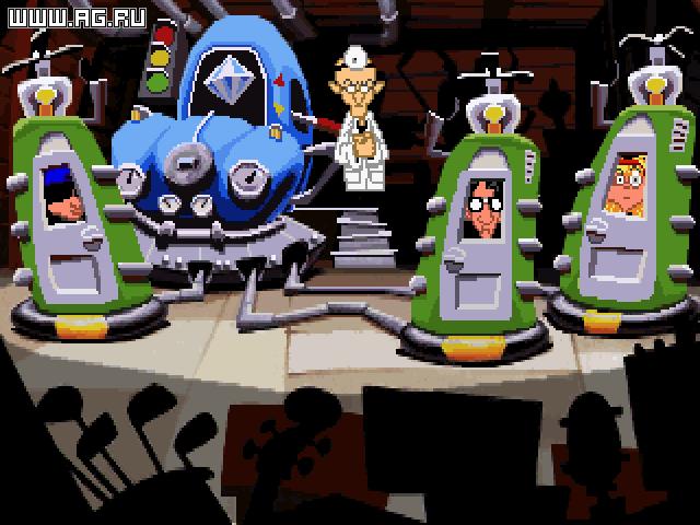 Captura de pantalla de Day of the Tentacle
