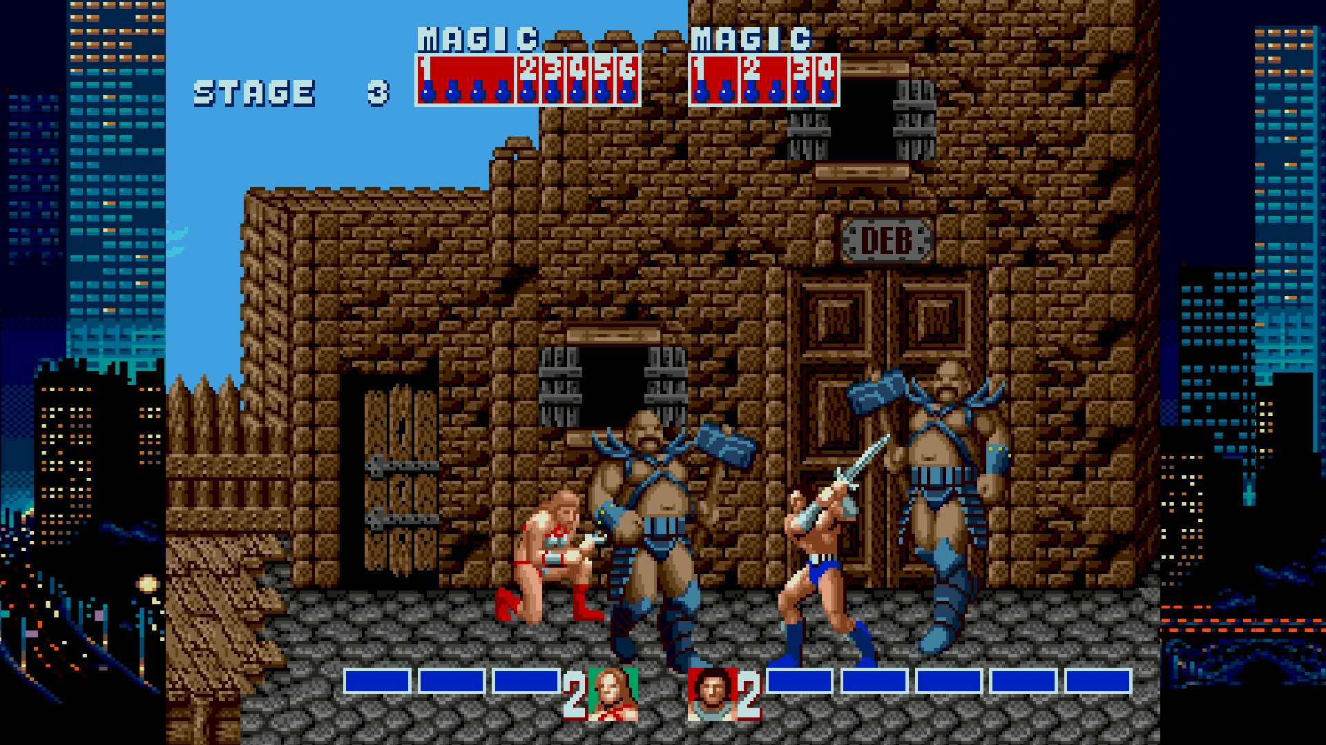 Captura de pantalla de Golden Axe