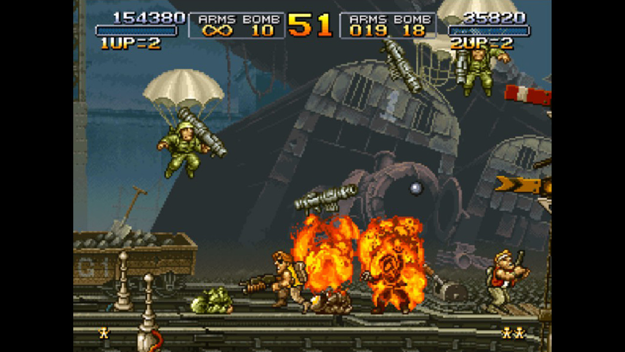 Captura de pantalla de Metal Slug