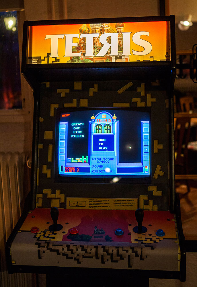 Captura de pantalla de Tetris Arcade Atari