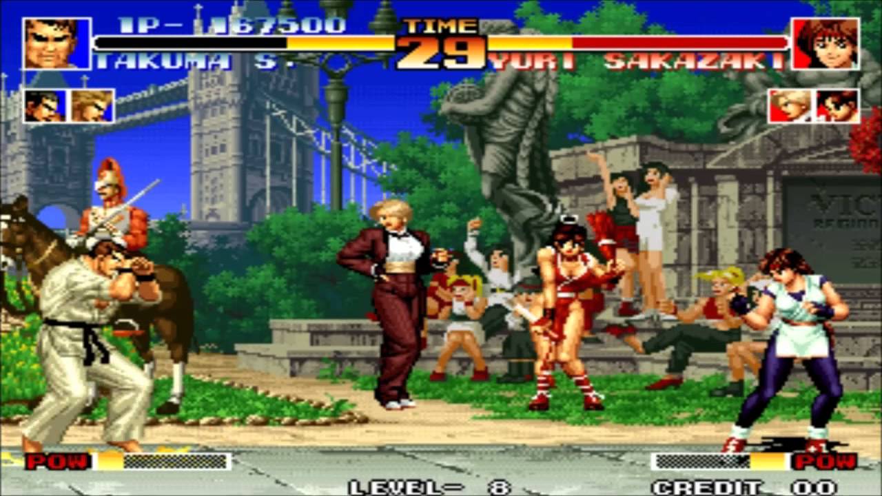 Captura de pantalla de The King of Fighters '94
