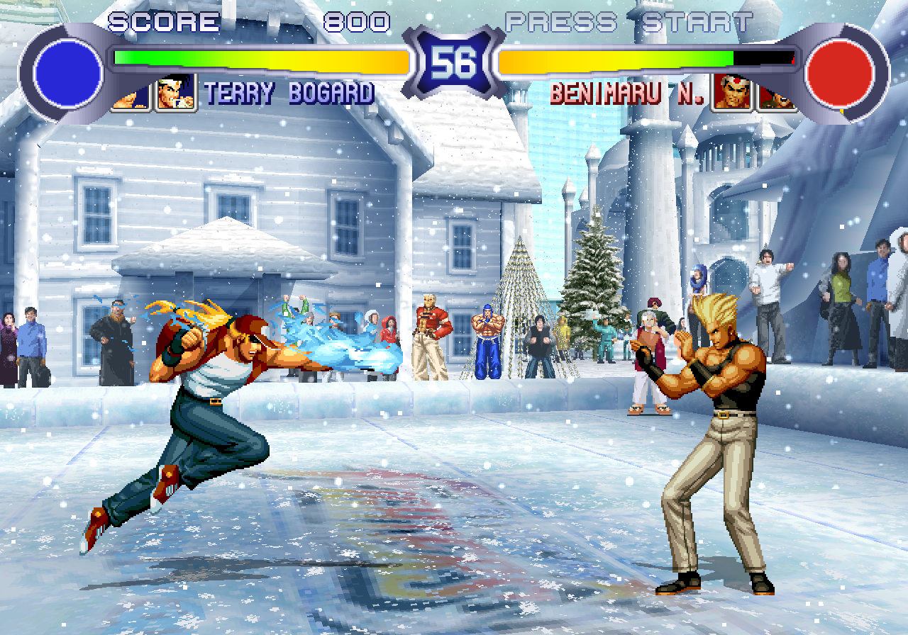 Captura de pantalla de The King of Fighters '94