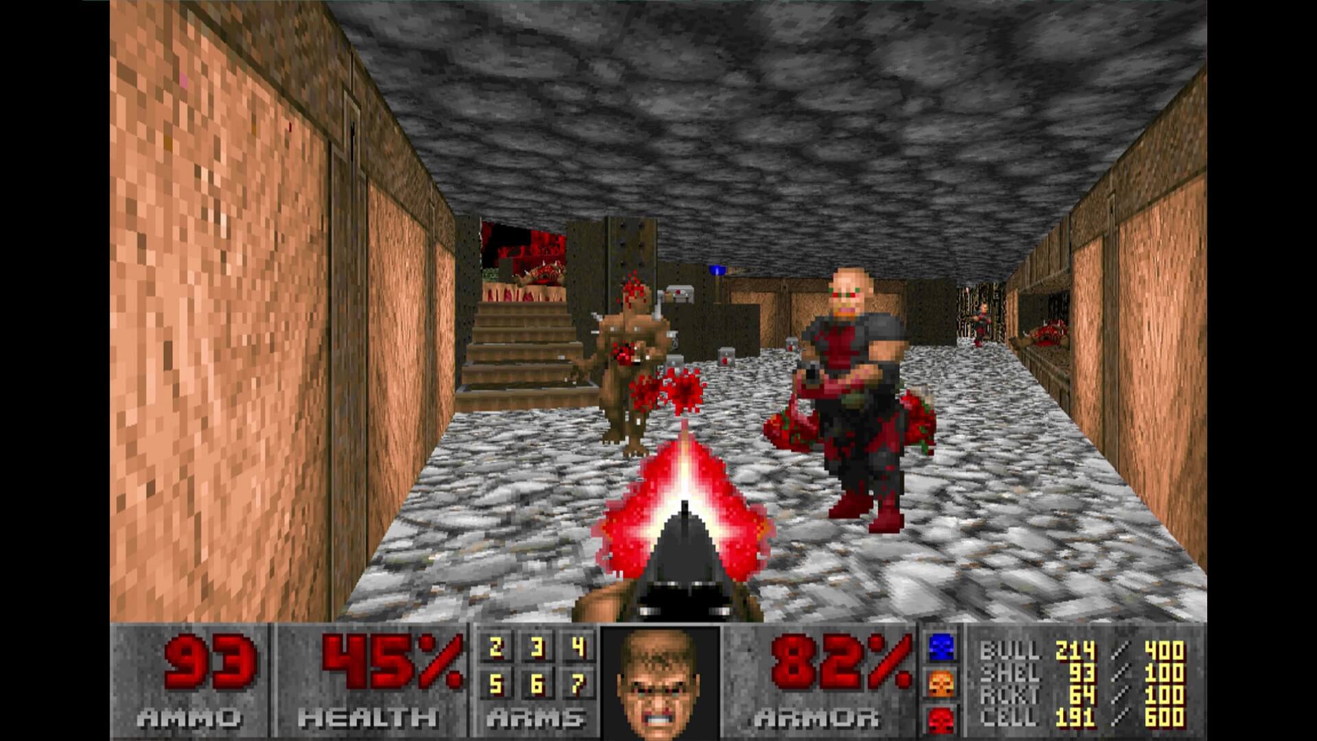 Captura de pantalla de Doom
