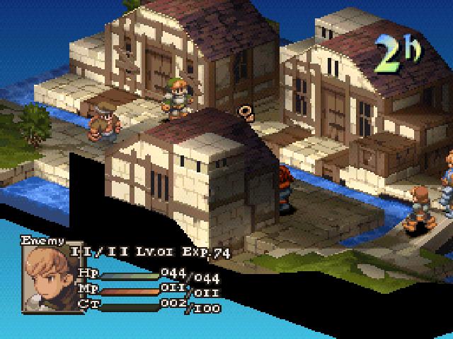 Captura de pantalla de Final Fantasy Tactics