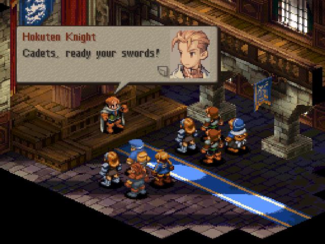 Captura de pantalla de Final Fantasy Tactics