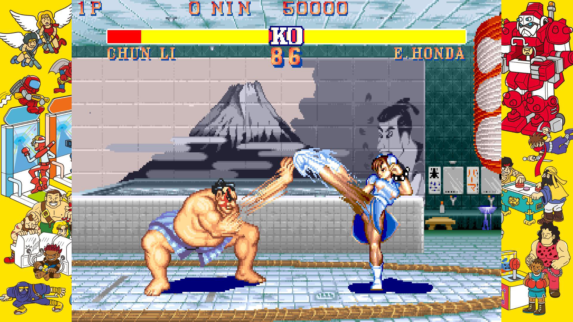 Captura de pantalla de Street Fighter II: The World Warrior