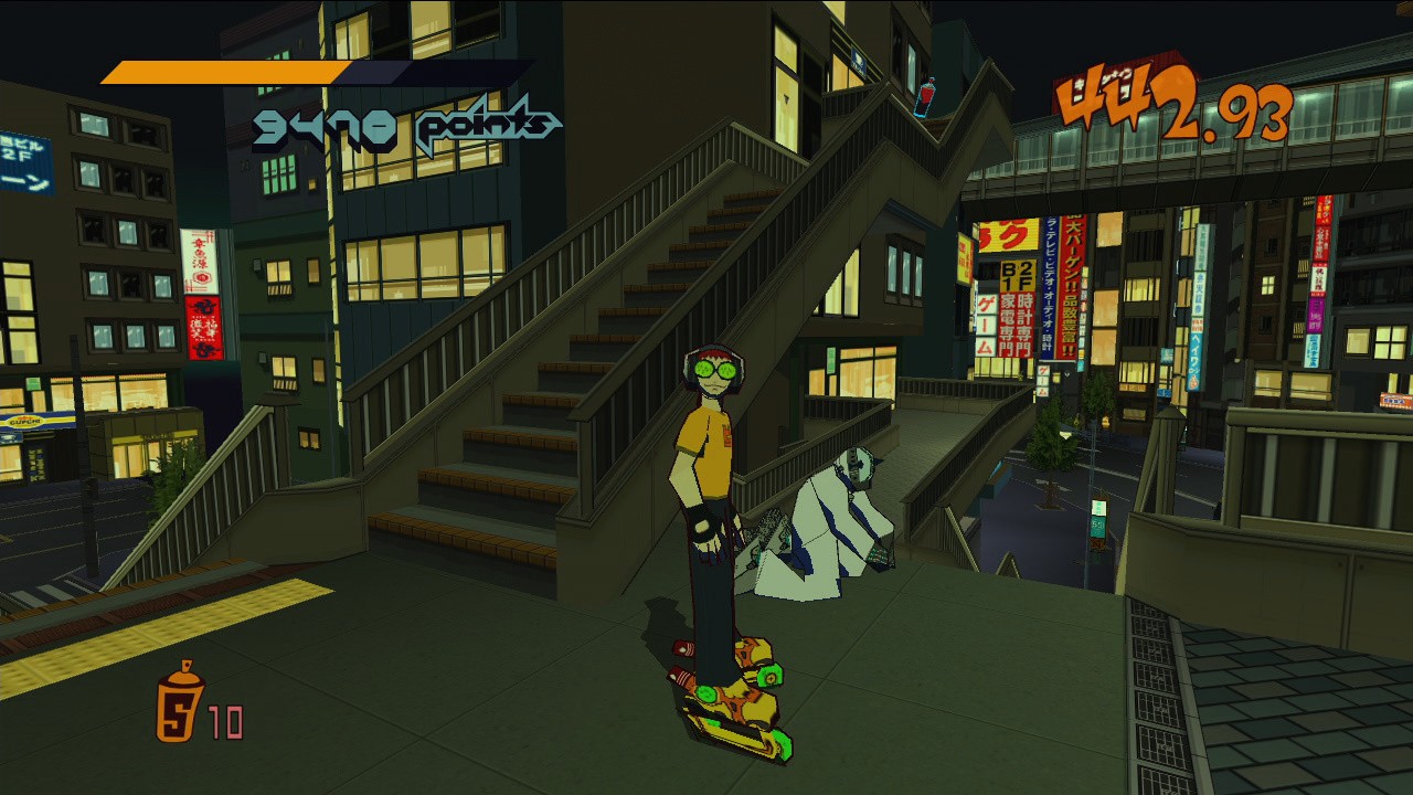 Captura de pantalla de Jet Set Radio