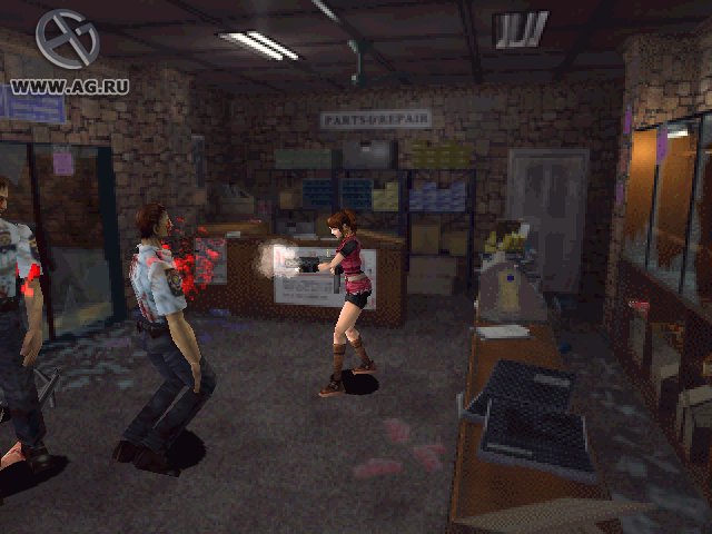 Captura de pantalla de Resident Evil 2