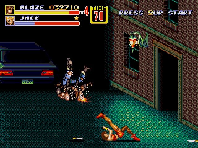 Captura de pantalla de Streets of Rage 2