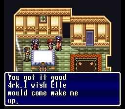 Captura de pantalla de Terranigma: la resurrección del mundo