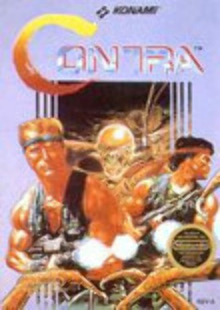 Portada de Contra para NES