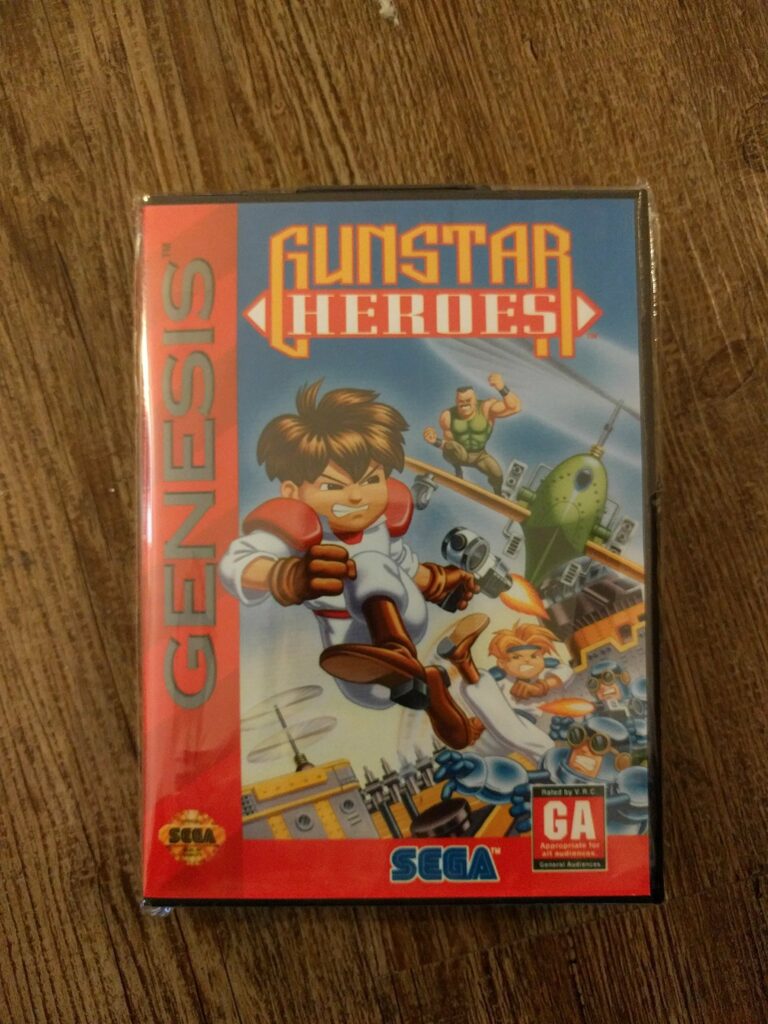 Portada de Gunstar Heroes