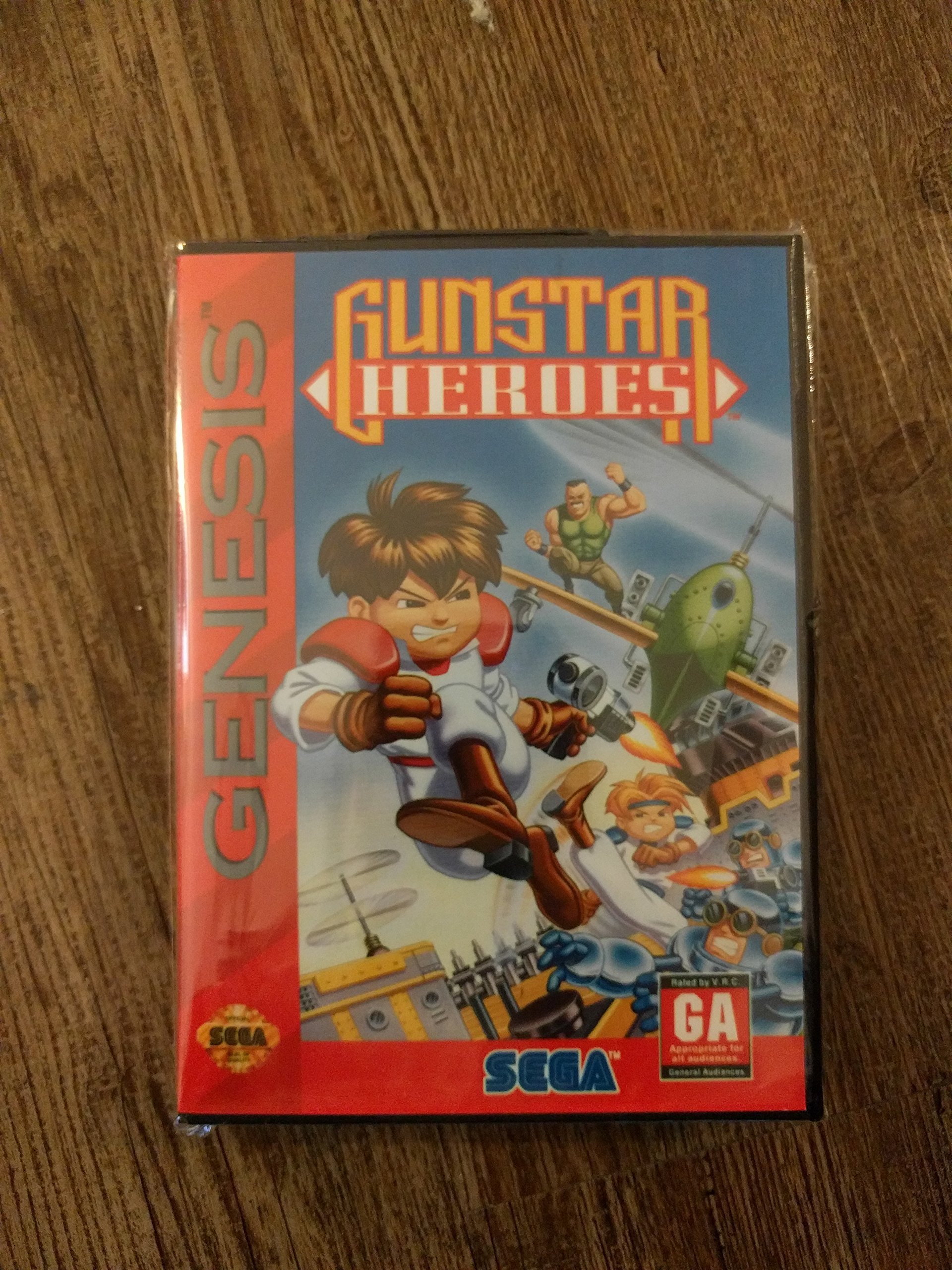 Portada de Gunstar Heroes
