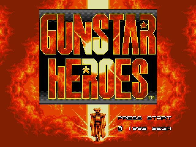 Captura de pantalla de Gunstar Heroes